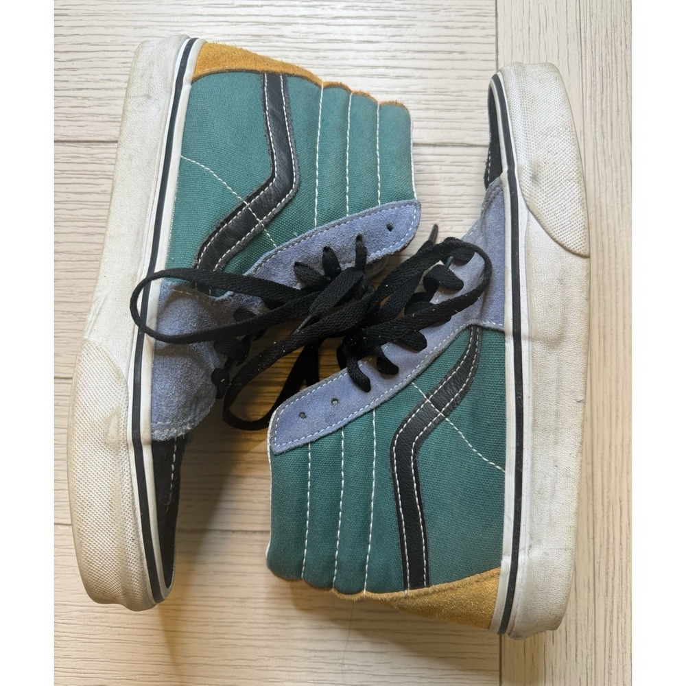 VANS Sk8 Hi Mix & Match Skateboard Shoe. High Top. Suede. Sz 7‎ Men's; 8.5 Women
